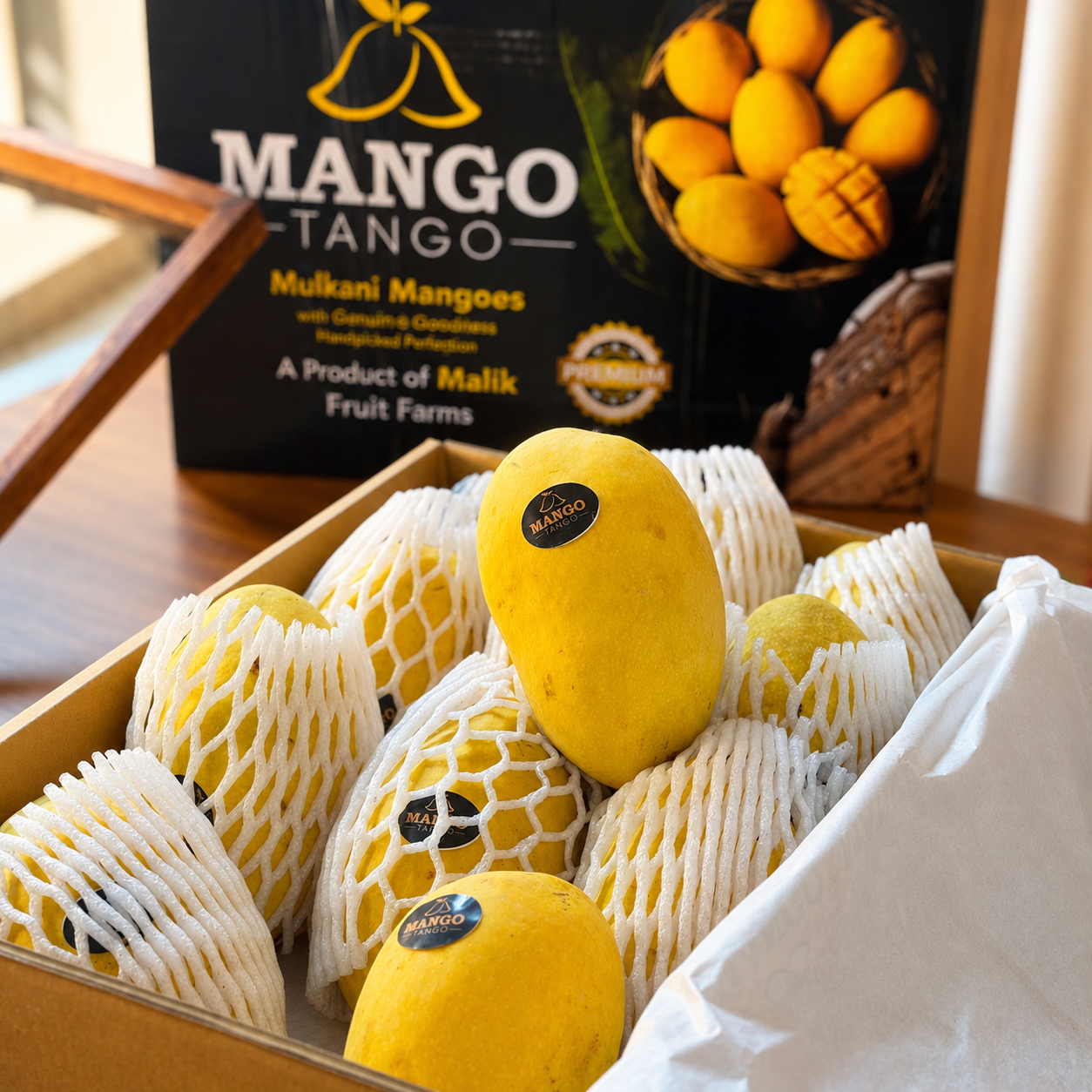 Premium Multani White Chaunsa Mangoes (10 KG) – Export Quality | Mango Tango